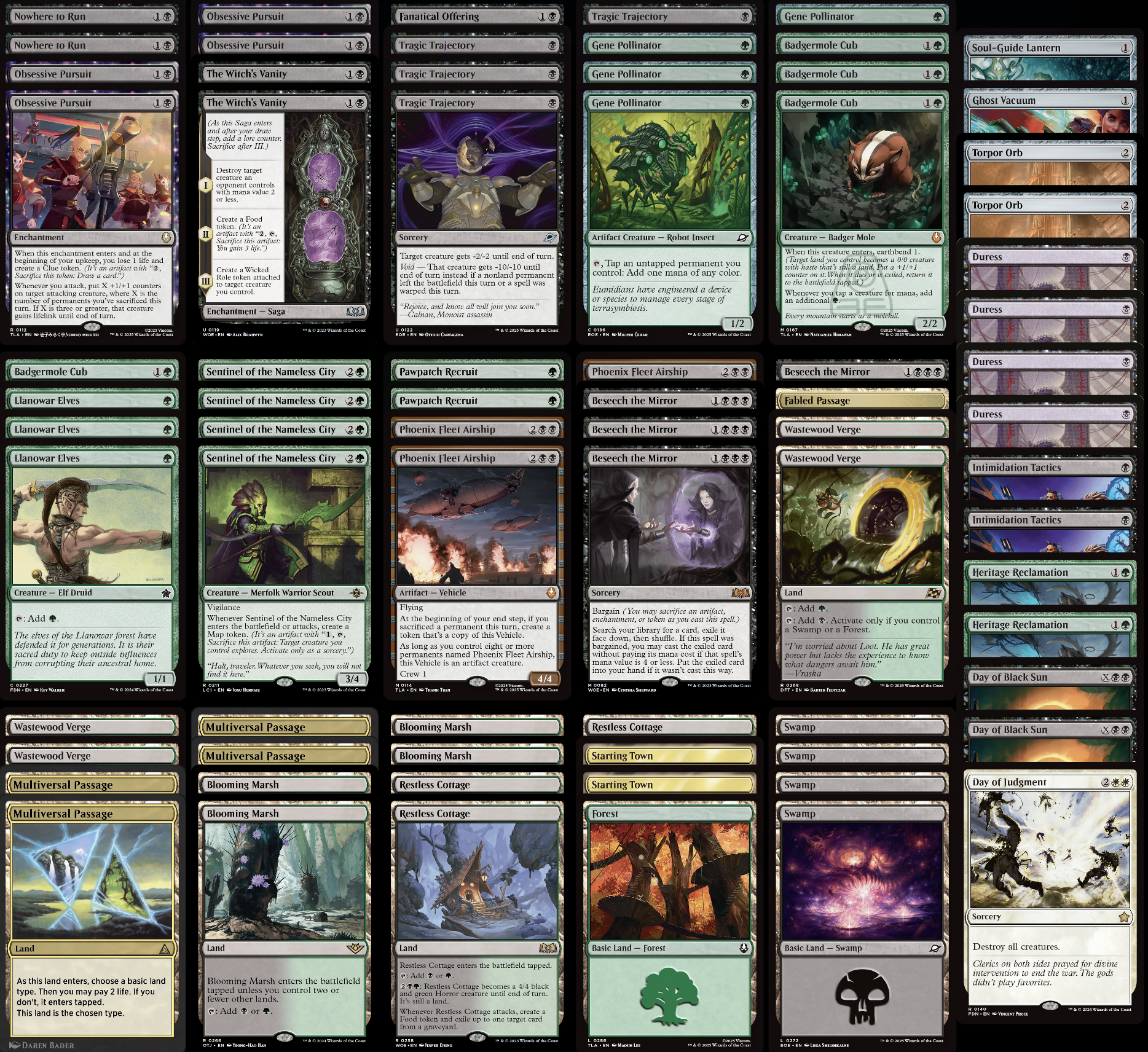 Golgari Airship Decklist